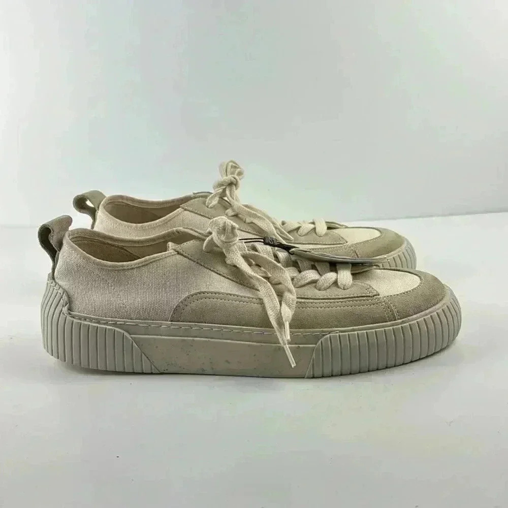 MNG LIMITED EDITION organic cotton Committed EU 43 NWT Beige and Creme colors - Picture 8 of 12